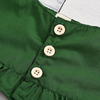 Toddler Kids Baby Girls Summer Outfits Clothes Girls T-shirt Leaves Short Pants Casual 2PCS Set