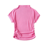 Vest for Women Round Neck Colourful Basic Undershirt Tops Tees