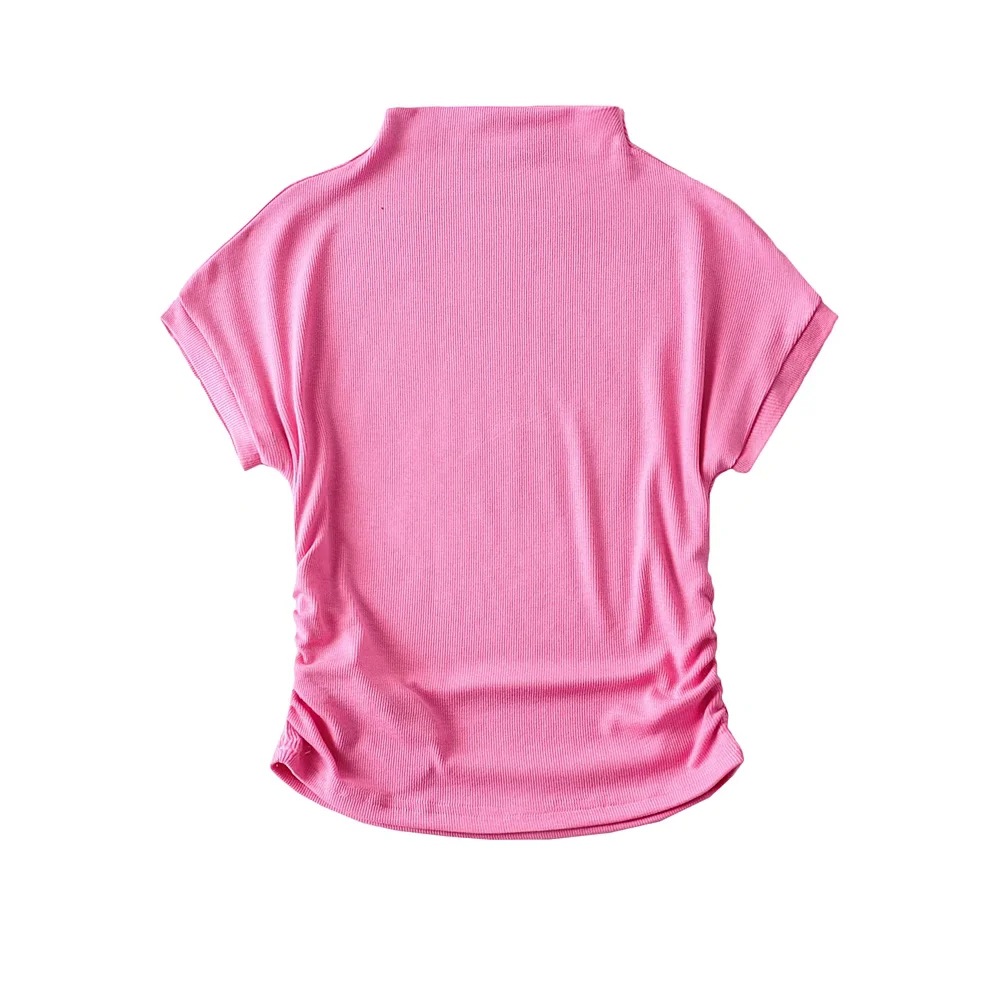 Vest for Women Round Neck Colourful Basic Undershirt Tops Tees