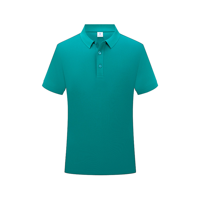 Men's Summer Quick Dry Golf Polo Shirts Short Sleeve Embroidery Print Casual Breathable Sports Athletic Polo T Shirts