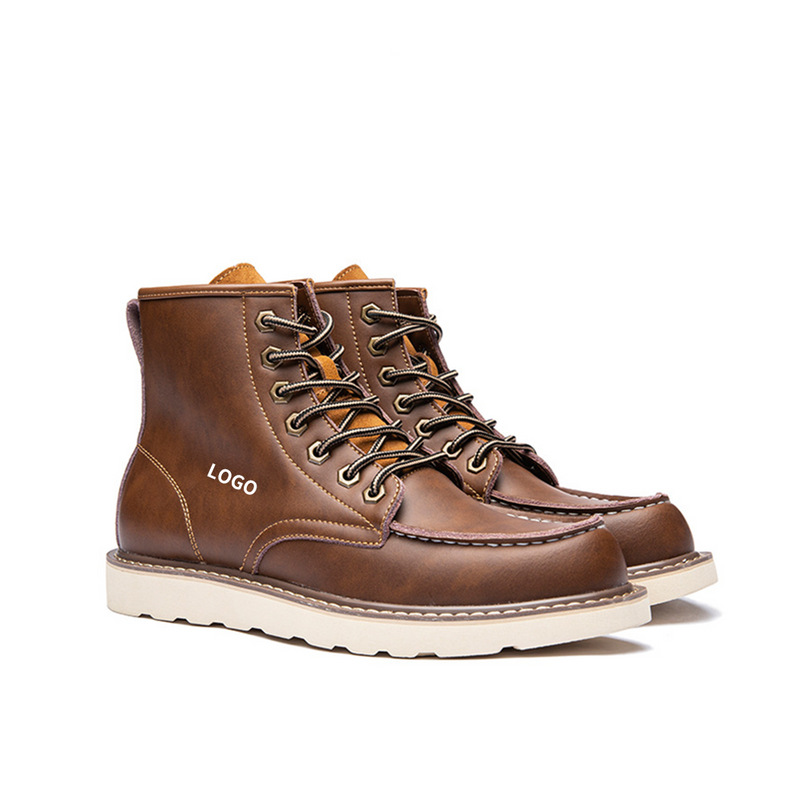 Men Protective Shoes Brand Safety Shoes Construction Boots Work for Winter