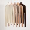 100 % Wool Long Sleeve Sweater Women Winter