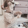 Baby Cardigan Long-sleeved Knitted Sweater Toddler Girls Baby Sweater Knitting
