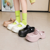 High Heels Lightweight Young Women Casual Platform Garden Shoes EVA Sandals Two Wear Barefoot Shoes