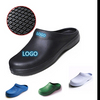 Doctor Nursing Nurses Hospital Non Slip Safety Work White Chef Kitchen Clogs Shoes for Women Men