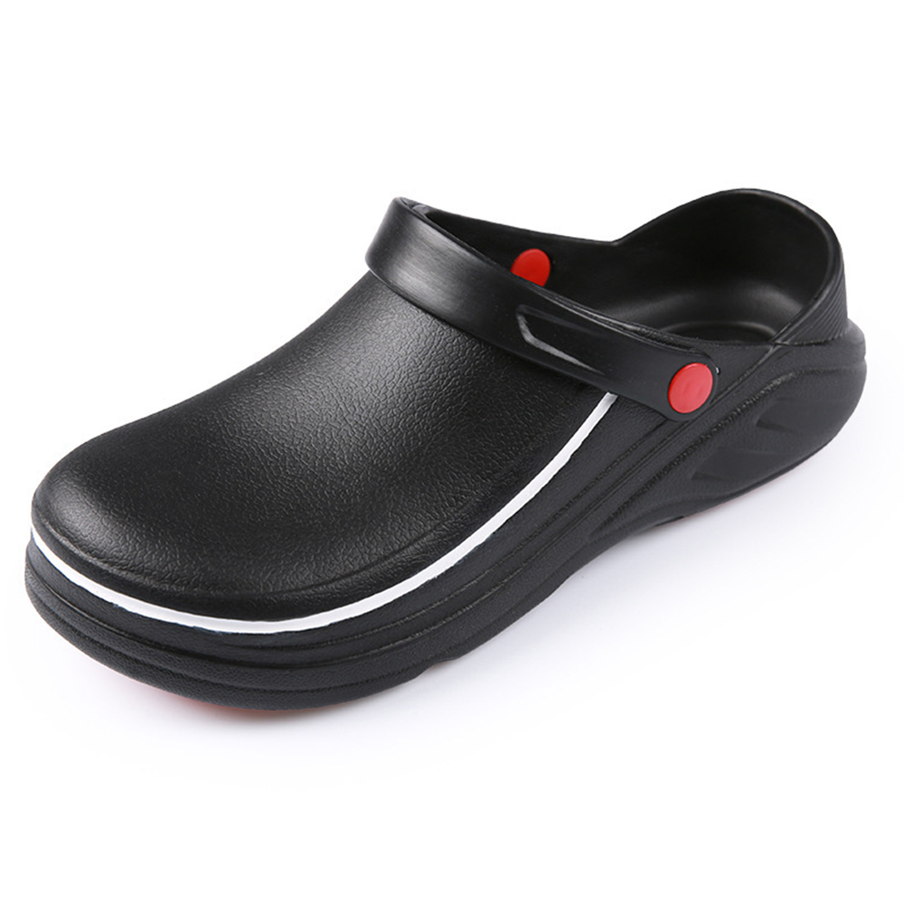 Fashion Customizable Hotel Nurse Chef Clog Kickers Shoes With Rubber Sole Man