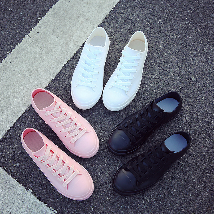 Women's Low Top Casual Korean Flat Bottom Small White Shoes
