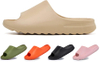 Comfort Lightweight Soft Pillow Slippers Spa Open Toe Platform Slide 