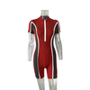 Stylish Sexy Mesh Stitching Slim-fit Jumpsuit