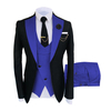 Custom Printing Logo Fashion Wedding Suits Sets For Men Turkish Mens Suits