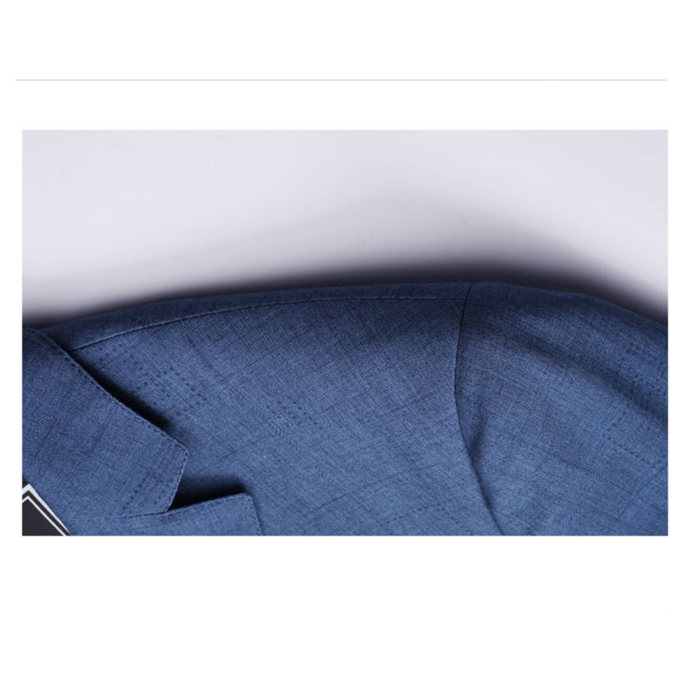 Mens Blazer Jacket Smart Casual Male Suit Coat