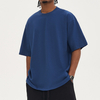 Blanks Oversized T-shirts Unisex Boxy T Shirt Hip Hop T-shirt Solid Heavyweight 100% Cotton 220 GSM Streetwear T Shirt for Men