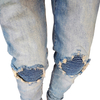 Street Slim Fit Custom Jeans Brand Jeans Denim Ripped Men's Jeans