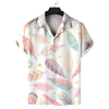  Men's Shirts Custom Men's Designer Short Sleeve Shirts Slim Fit Men's Casual Shirts 
