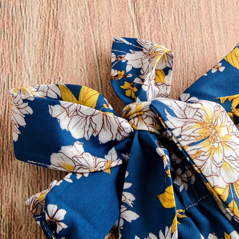 Kids Girls Summer Clothes Sets Sleeveless Button Tops +bowknot Belt Shorts 2pcs Suit Kids Baby Girl Sunflower Clothes