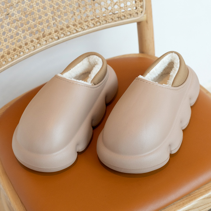 EVA Slippers Fashion Fur Keep Warm Female Slippers for Women Luxury