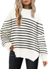 Women S Round Neck Bat Sleeve Sweater