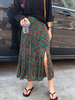 Fashion Long Maxi A-line Elastic Waist Women Skirts