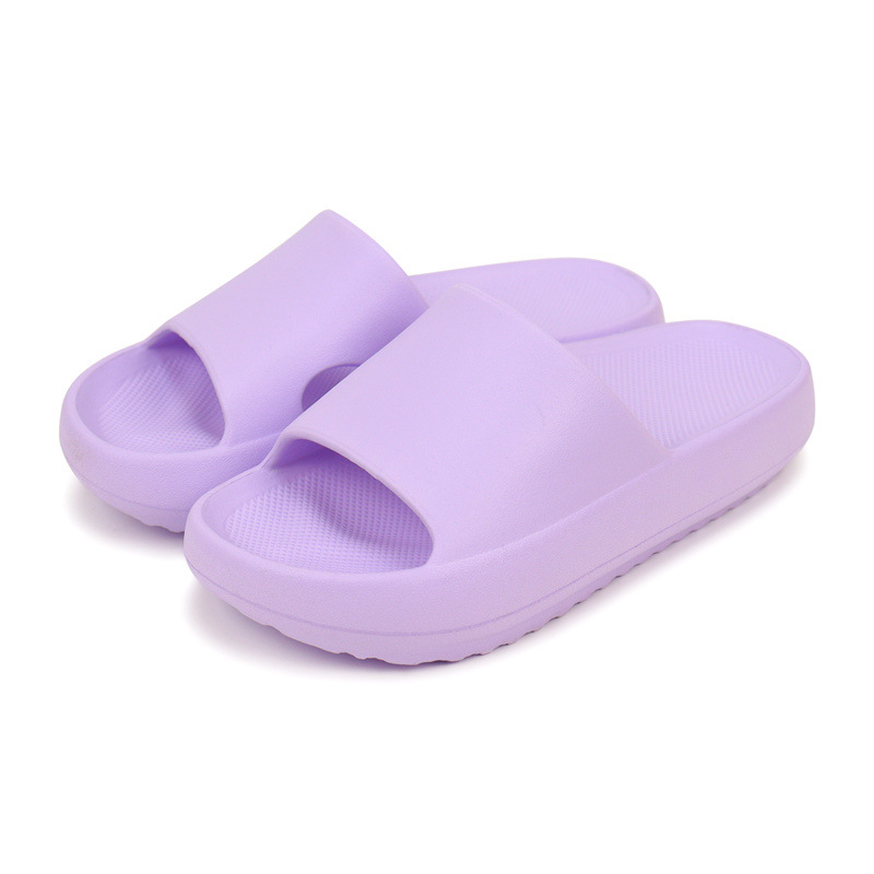 Ome Slippers Thick Platform Bathroom Cloud Slippers Non-slip Flip Flops Woman Sandals Indoor Slides Soft Sole Eva Fashion Mesh