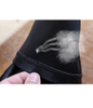 New Round Head Flat over The Knee Boots Size 44 White Bottom Thigh Knee High Black Pu Leather Boot for Ladies Women