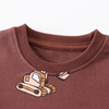 New Design Printed Kids Hoodies Cotton Crew neck Children Boys French Terry Sweatshirt