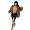  Winter Trendy Women Coat Fake Sheep Fur Winter Jackets Lamb Wool Faux Fur Coats