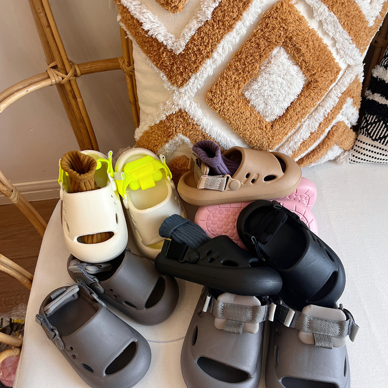 Boys Shoes Breathable EVA Walking Sandals Shoes Soft Sole Sandals for Kids