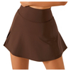  Girls Women Quick Dry Tennis Skirt With Lining Shorts High Waisted Quick Dry Athletic Sports Skirts