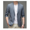 Mens Blazer Jacket Smart Casual Male Suit Coat