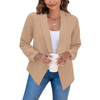 Fashion Leisure Solid Color Women Blazer Ladies Candy Colors Cardigan Suit Jackets Cheap Elegant Blazer
