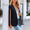  Blazer Cape Irregular Sleeve Tops Fashion Women Blazers Women Casual Cardigan Blazer