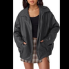 Women's Leather Jackets Oversized Faux Motorcycle Plus Size Moto Biker Coat Fall Outfits Fashion Clothes 