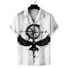 Luxury Men'S Polo 3D Printing Loose Oversized Shirt Custom Polo Shirt Daily Casual Short Sleeved Street Tops