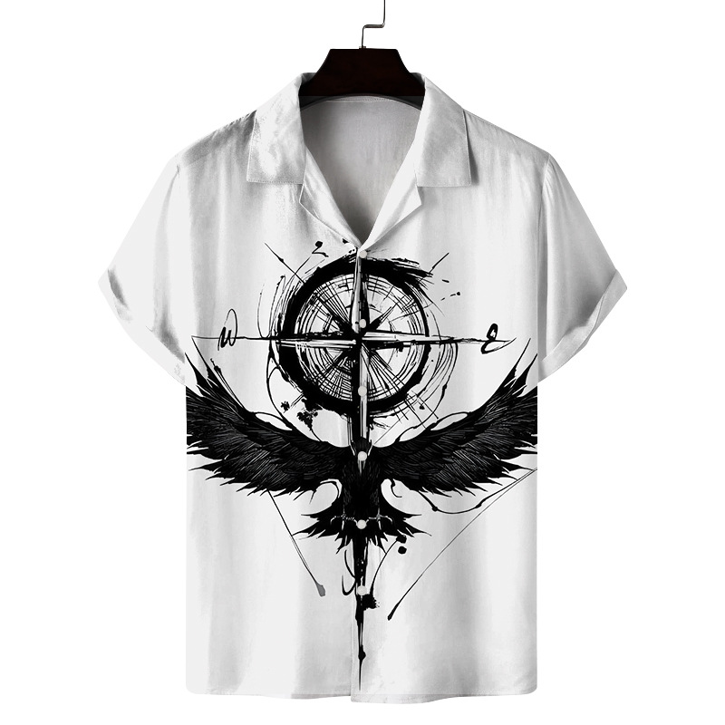Luxury Men'S Polo 3D Printing Loose Oversized Shirt Custom Polo Shirt Daily Casual Short Sleeved Street Tops
