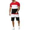Summer Tracksuits For Men Custom Jogger Sports 2 Piece Gym Two Piece Custom Logo Shorts Sets Men
