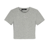 Fashion Baby Tee Women Solid Ringer Top Cropped T Shirt Top Raglan Sleeve Slim Fit Contrast Color Crop Top Activewear T Shirts