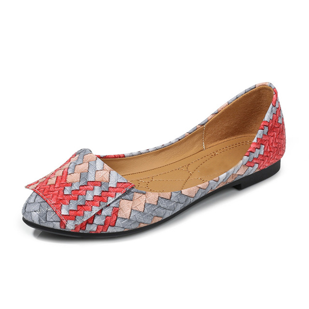 Fancy Pointed Toe Comfortable Women Casual Flat Shoes