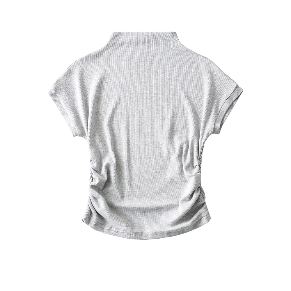 Vest for Women Round Neck Colourful Basic Undershirt Tops Tees