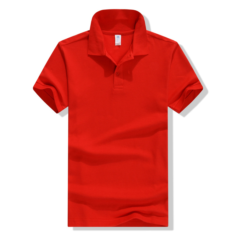100% Cotton Polo Shirt Custom Logo Knitted Short Sleeves US Polo T Shirt for Men