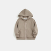 Sweatshirts Custom Logo Kids Hoodie For Baby Boys Pullover Pocket Solid Color Blank Cotton