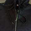 Men's Retro Work Sweatshirt Zip Multi Pocket Sweater Hoodie Hooded Jacket Casual Outerwear
