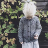 Baby Cardigan Long-sleeved Knitted Sweater Toddler Girls Baby Sweater Knitting