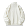 Men'S Stand-Up Collar Sweater Pullover Sweatshirt Zip Collar Custom Design Zip Neck Hoodies For Men