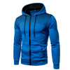  Plain Plus Size Blank Custom Printed Zip Up Gym Fitness Men Hoodies 