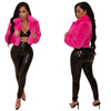 Fur Coat Winter Loose Faux Fur Cardigan Short Jacket