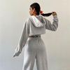 3 Pieces Tracksuit Custom Women Blank Sweatsuit