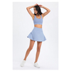 Custom Logo Mesh Breathable Shorts Lining Tennis Badminton Golf Mini Skirt Workout Sports Fitness For Women