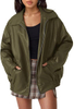 Women's Leather Jackets Oversized Faux Motorcycle Plus Size Moto Biker Coat Fall Outfits Fashion Clothes 