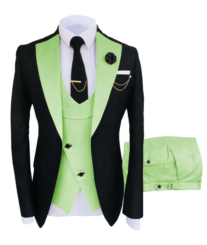 Factory Wholesale Classic 3 Piece Men'S Wedding Suit Fashion