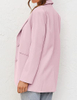 Fall Casual Blazers Long Sleeve Lapel Open Front Button Work Blazer Jackets with Pockets